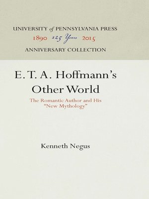 cover image of E. T. A. Hoffmann's Other World